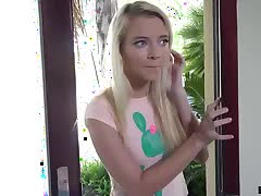 Horny dad forced her step daughter